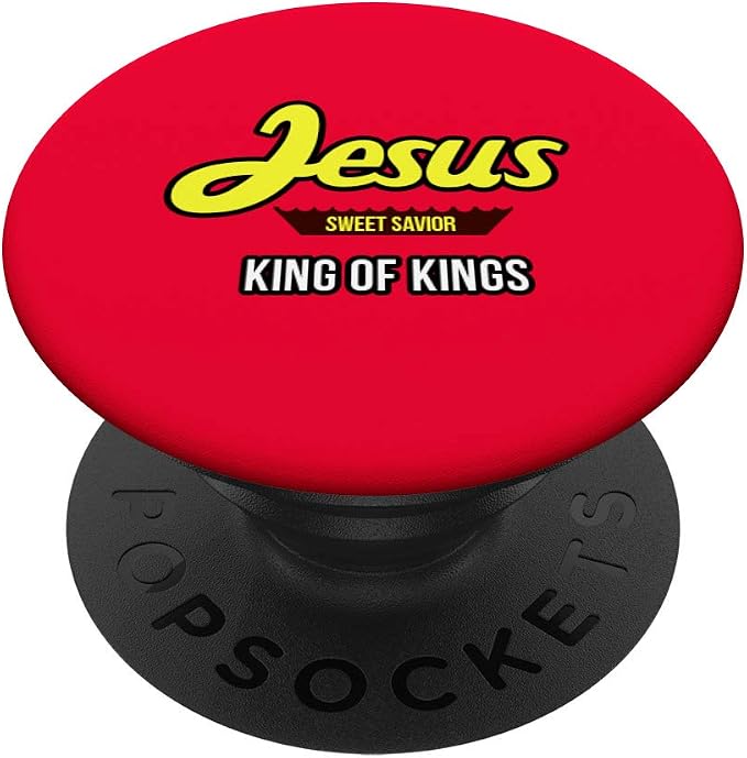 Jesus Sweet Savior King Christian Church Love Jesus PopSockets Grip and Stand for Phones and Tablets