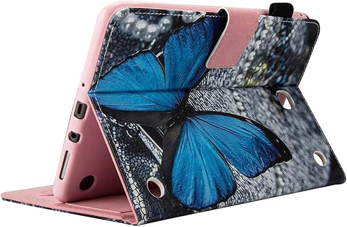 Case for Samsung Galaxy Tab A 8.0 inch Tablet Case 2015 (Model SM-T350/T355/P350/P355) with Pencil Holder [Auto Sleep/Wake] Stand Folio PU Leather Shockproof Cover Magnetic Smart WalletNight