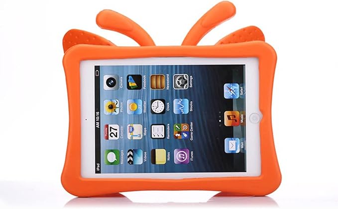 Kids Case for 7.9 iPad Mini 5/4/3/2/1 Silicone Shockproof Cover with Handle Kickstand Black