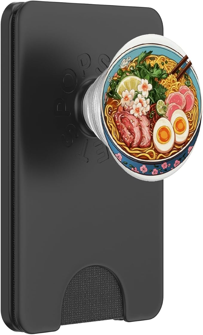 Ramen Lover Noodle Soup Japanese Foodie Asian Food PopSockets PopGrip for MagSafe