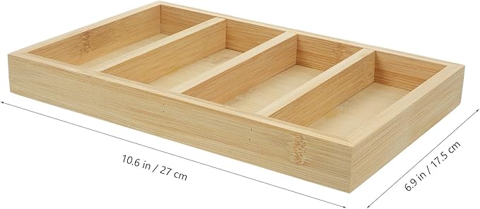 CALLARON Sunglasses Organizer Tray 4-Grid Eyewear Storage Display with Wear-Resistant Compartments for Glasses Holder at Home and Office