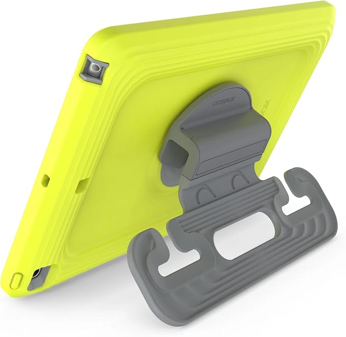 OtterBox Made for Kids Case for iPad 7th 8th &amp 9th Gen (10.2 Display - 2019 2020 &amp 2021 Version) with Kickstand &amp car headrest Mount Holder - Brave Blue