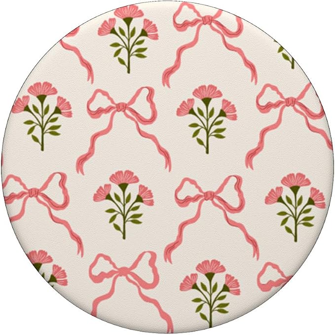PopSockets Floral Bow Phone Grip – Coquette Bloom PopSockets PopWallet for MagSafe