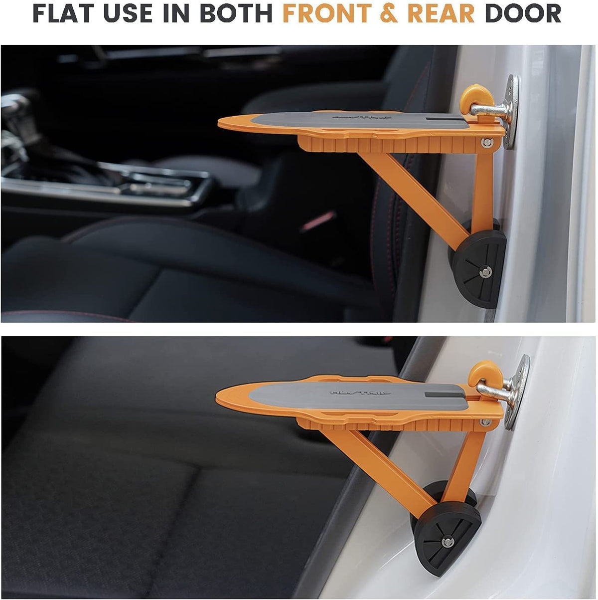 HEYTRIP Upgraded Anti-Slip Car Door Step, Easy Access to Vehicle Rooftop, Angle Adjustable, Foldable, with Storage Bag
