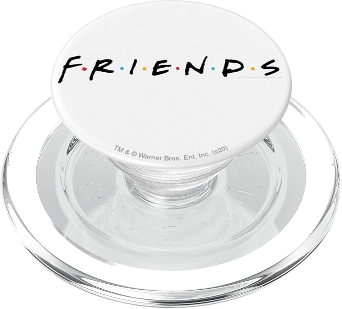 Friends Logo Black PopSockets Adhesive PopGrip