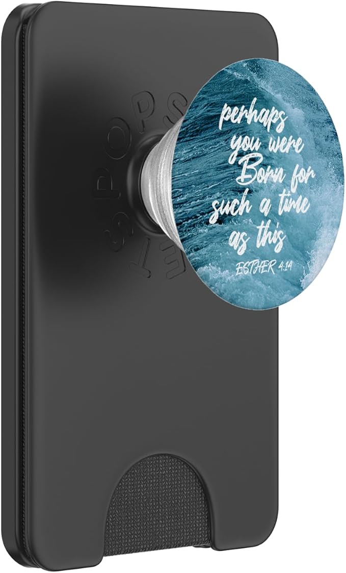 Esther 4:14 Bible Verse Cool Religion Faith Christian Gift PopSockets Adhesive PopGrip