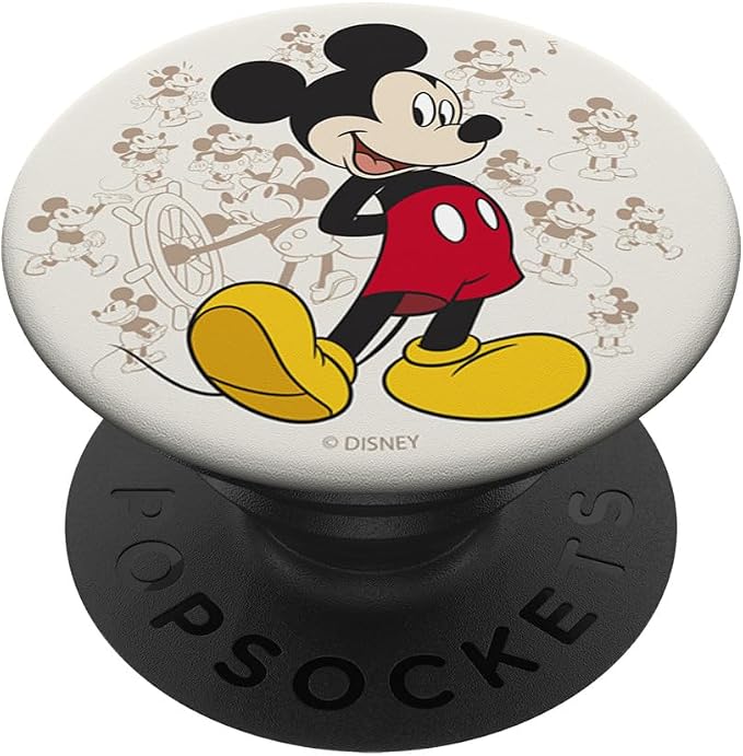 Disney Mickey and Friends Many Sketches of Mickey PopSockets Adhesive PopGrip