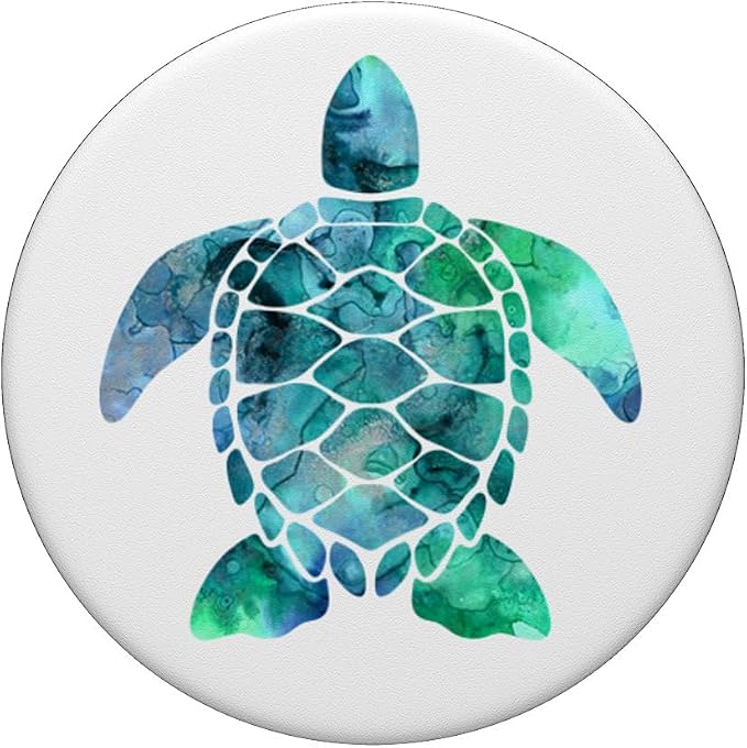 Save The Turtles Sea Turtle Gifts Ocean Animals Sea Turtle PopSockets Swappable PopGrip