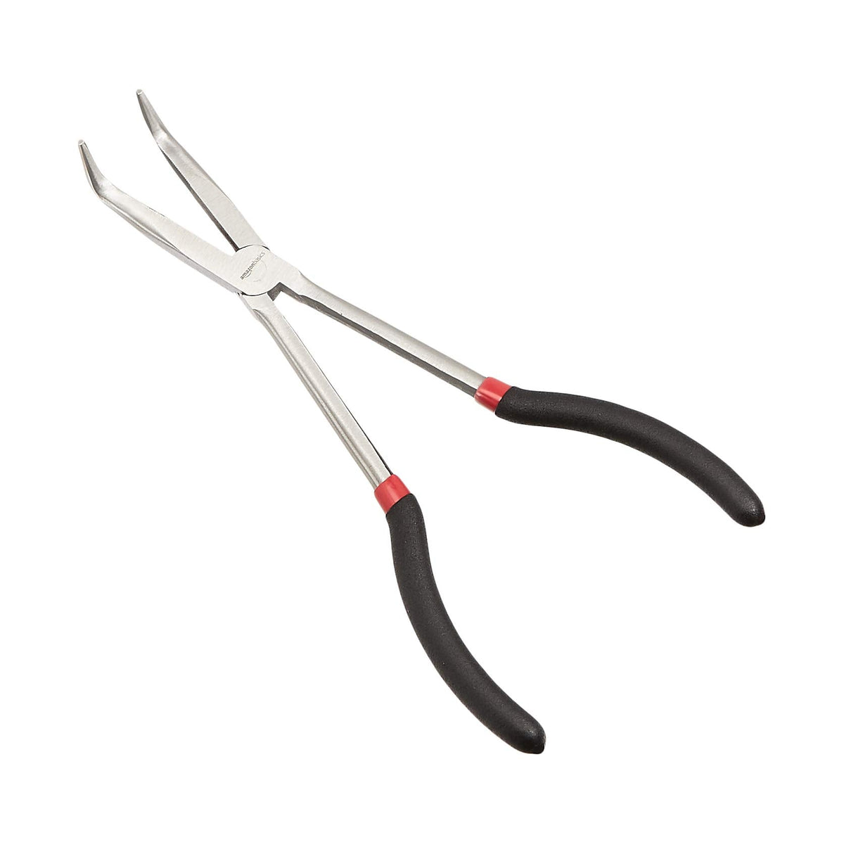 Amazon Basics Extra Long Reach Needle Nose Pliers Tool Set for Narrow Spaces, Versatile, 3-Piece, Black