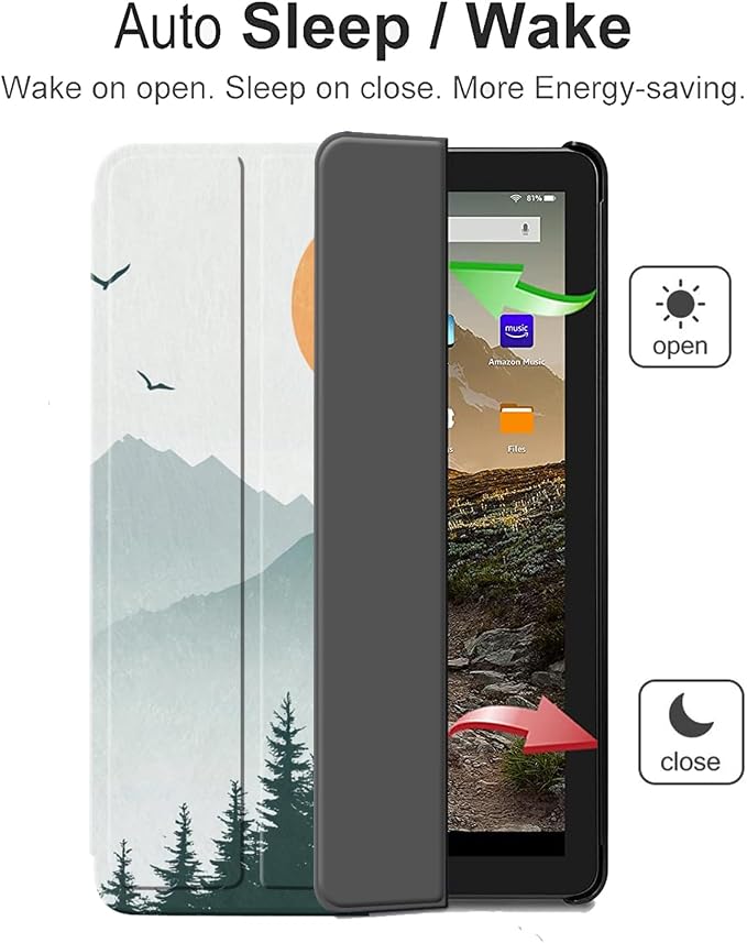 Cover for iPad Pro 10.5 with Pencil Holder Wolf Case for Apple iPad 9th 8th 7th Generation 10.2 Inch iPad Air 3rd Gen Cases Wolves Smart Slim Trifold Stand Protective Cover