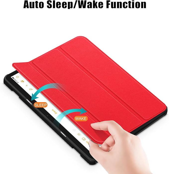 Slim Case for Amazon Fire Max 11 Tablet (13th Generation 2023 Release) Trifold Lightweight Hard Shell PU Leather Stand Folio Protective Cover with Auto Wake/Sleep Colored Graffiti Doodle