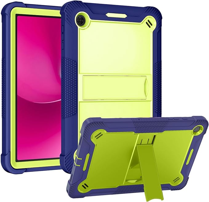 Case for T-Mobile REVVL Tab 2 Android 15 Tablet 10.1 inchHeavy Duty Shockproof Protective Cover with KickstandKids Friendly4 Corners Thicken ShockproofBlack