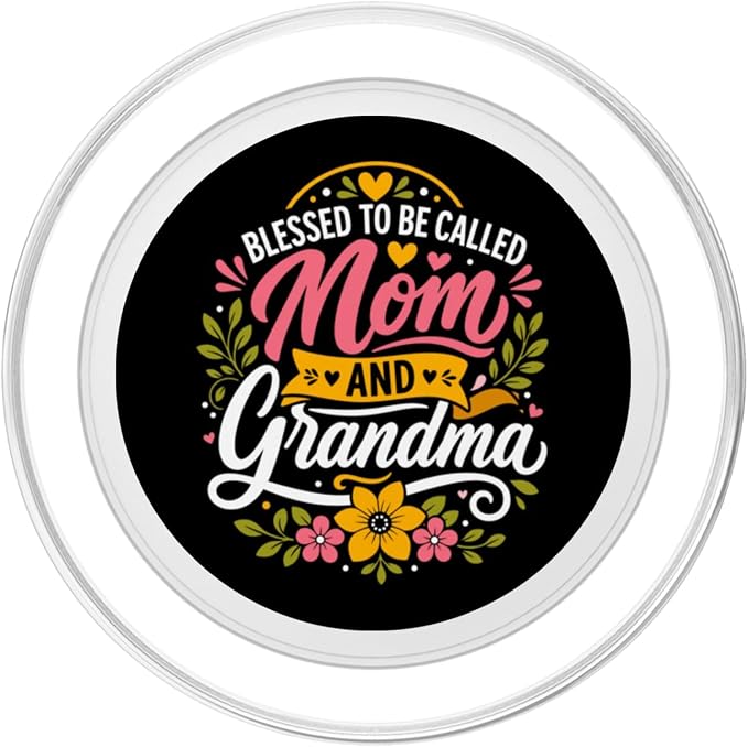 Blessed to Be Called Mom and Grandma PopSockets PopGrip for MagSafe