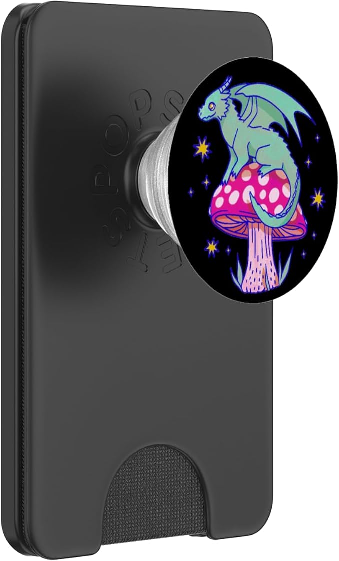 PopSockets Phone Grip – Mushroom PopSocket - Dragon Shroom PopSockets PopGrip for MagSafe