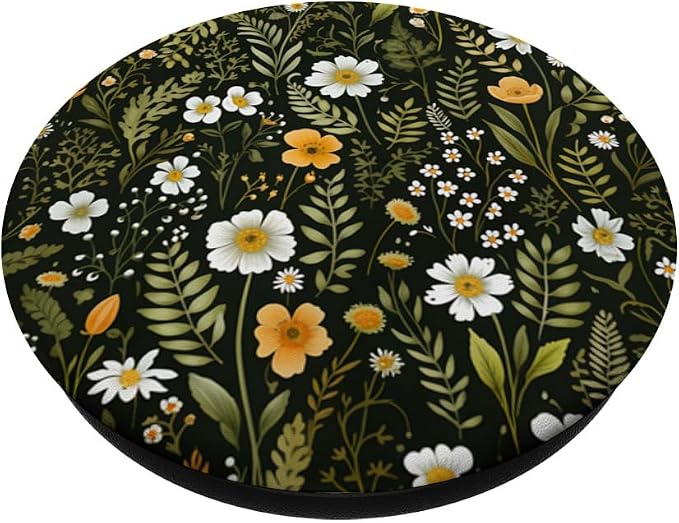 Mixed Flower Bouquet Floral Pattern Wildflowers PopSockets Adhesive PopGrip