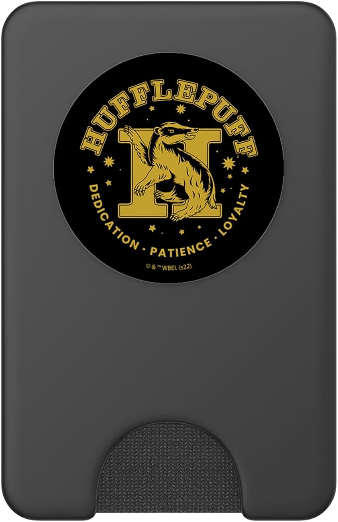 Harry Potter House Hufflepuff Dedication Patience Loyalty PopSockets Adhesive PopGrip