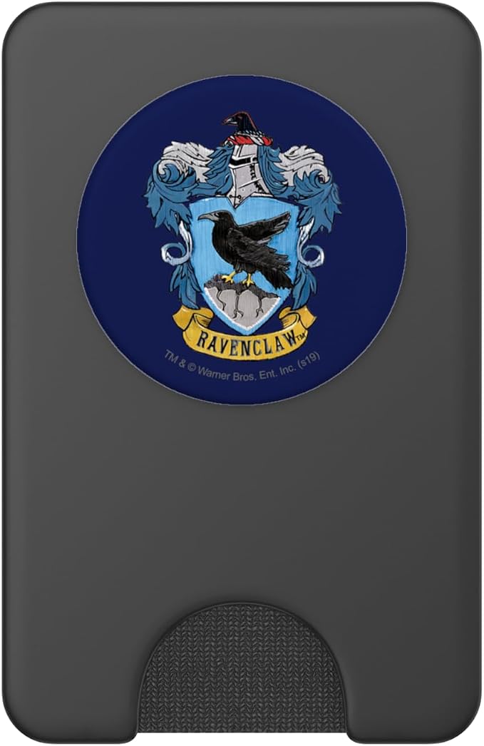Wizarding World Harry Potter Ravenclaw Painted Crest PopSocket Adhesive PopGrip for Phones and Tablets