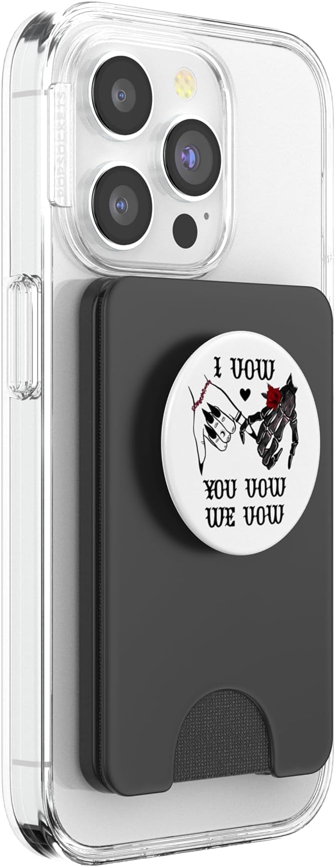 I Vow You Vow We Vow Merch Dark Romance Smutty Book Lovers PopSockets PopWallet for MagSafe