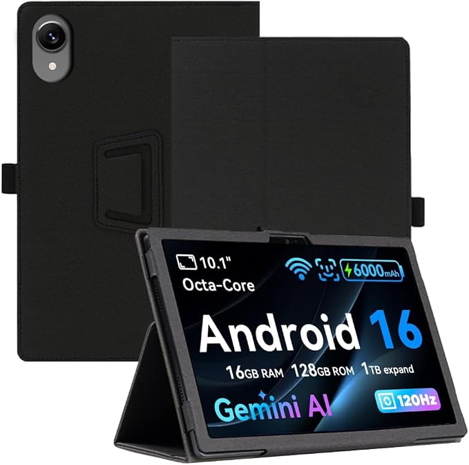 Case for Avidpad A90SAI Tablet 11 Inch Premium PU Leather Folio Folding Stand Protective Tablet Cover with Hand Strap Magnet for Avidpad A90SAI