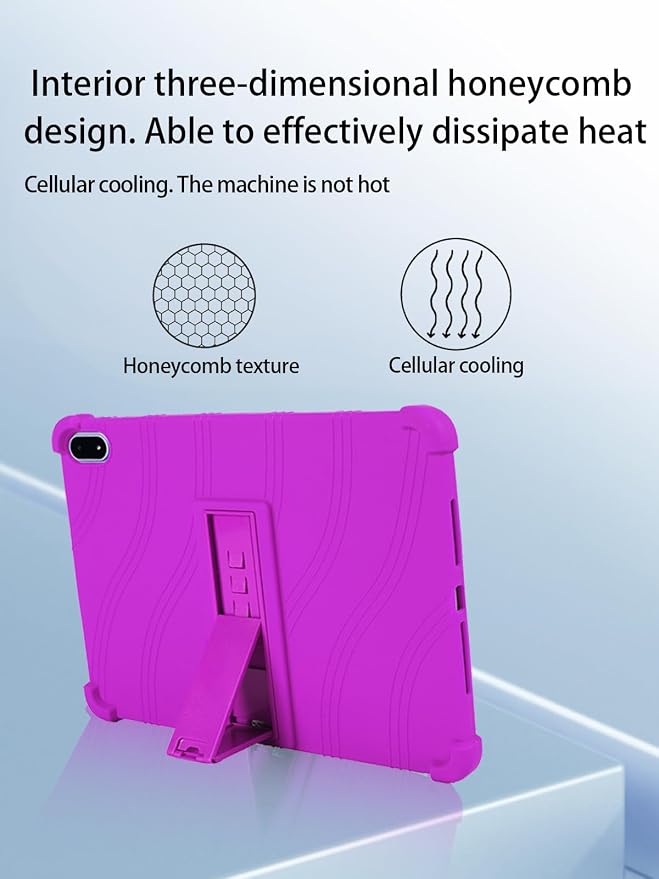 for OnePlus Pad 3 Android 15 Tablet13.2 inch Tablets CaseSoft Silicone Adjustable Stand Cover Lightweight Kids FriendlyBlack.
