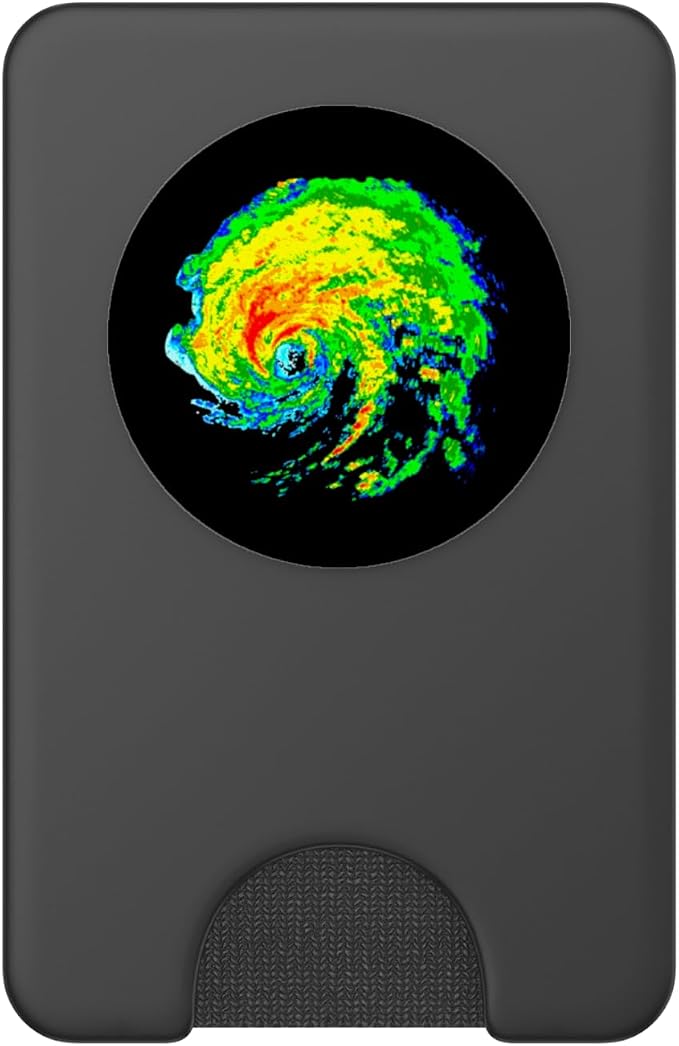 Meteorologist Storm Chasing Weather Radar Image PopSockets Adhesive PopGrip