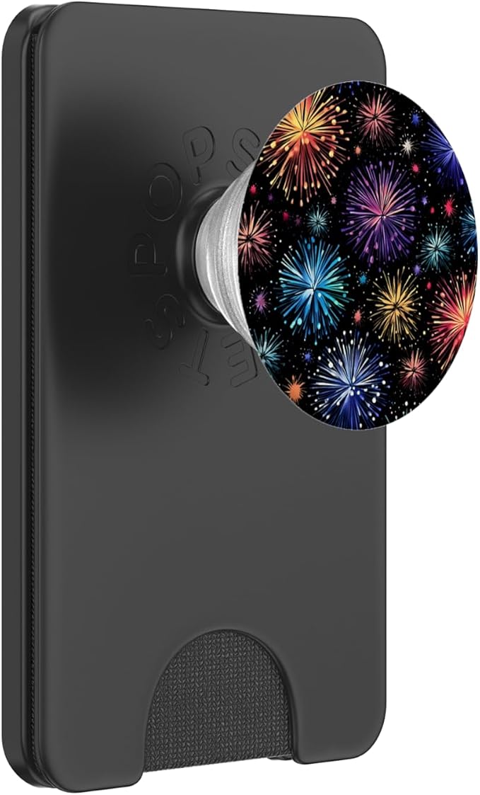 Colorful Firework PopSockets PopGrip for MagSafe