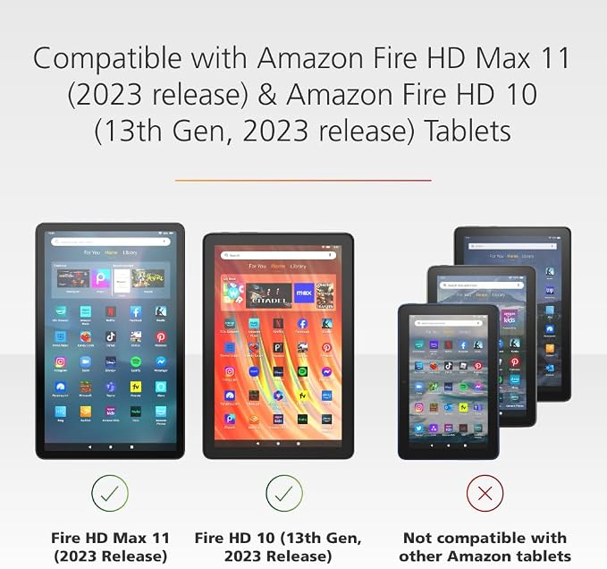 Made for Amazon Stylus Pen for Fire Max 11 (2023 Release) &amp Amazon Fire HD 10 (13th Gen 2023 release) Tablets