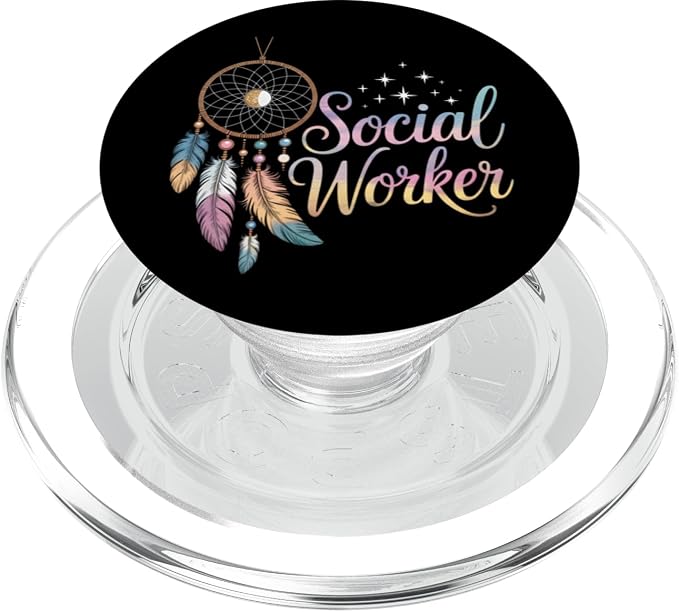 Social Worker Social Workering Social Work PopSockets Adhesive PopGrip