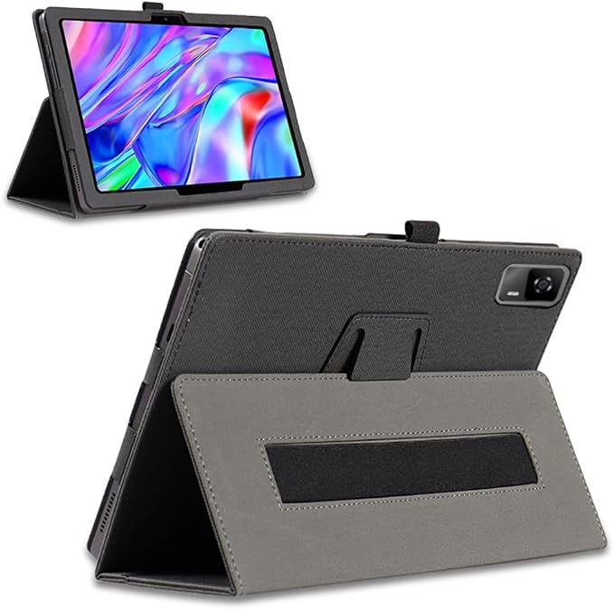 Case for Headwolf HPad6 12 Inch Tablet Premium PU Leather Folio Folding Stand Protective Tablet Cover with Hand Strap Magnet for Headwolf HPad6 12 Inch Tablet