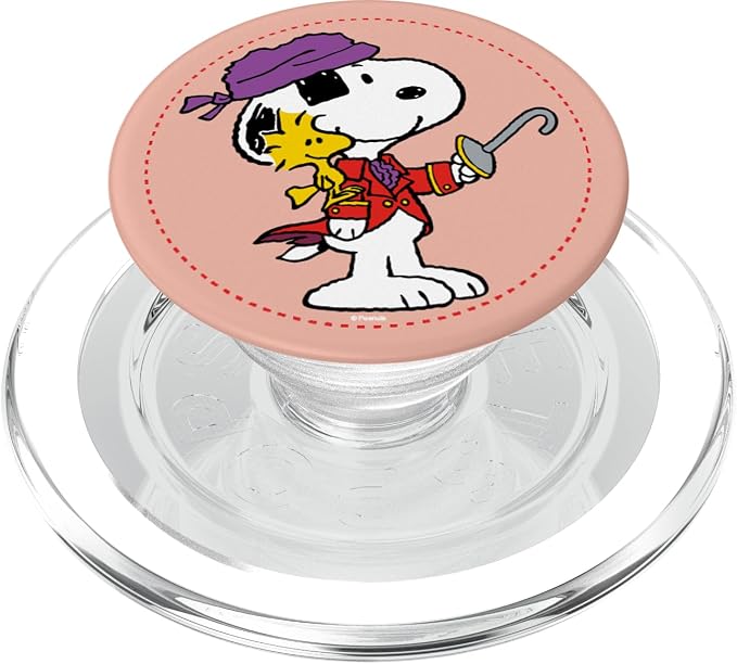 Peanuts Ahoy Snoopy and Woodstock PopSockets Adhesive PopGrip