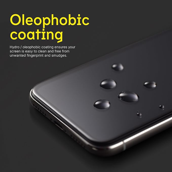RhinoShield Tempered Glass for Pixel 8a | 9H Hardness High Transparency Impact and Scratch Resistant Screen Protector