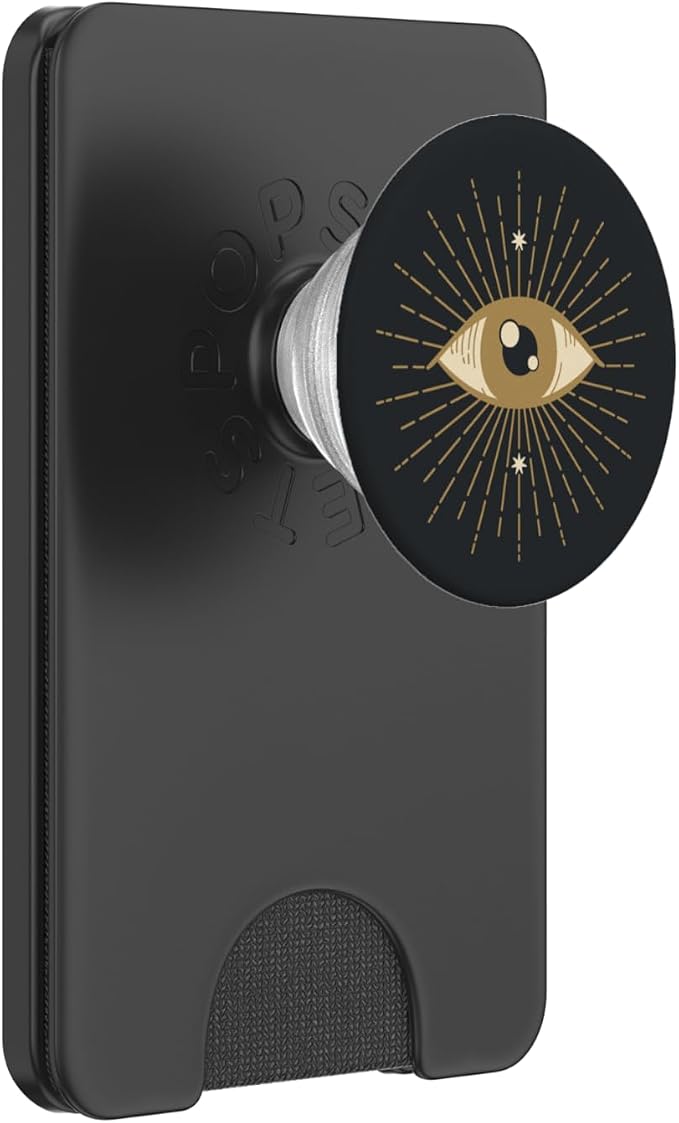 All Seeing Eye Black PopSockets Adhesive PopGrip