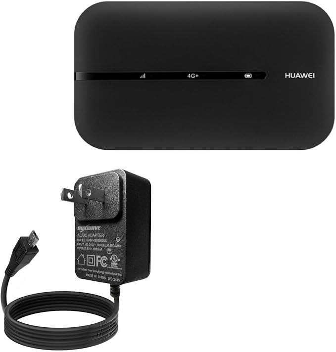 BoxWave Charger Compatible with Huawei E5783B-230 Mobile WiFi Hotspot - Wall Charger Direct (15W) Rapid Charge Your Device with Built-in 3ft Cable