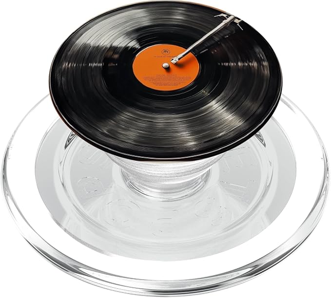 Vinyl Record Player Vinyl Collector Retro Music Lover PopSockets PopGrip for MagSafe