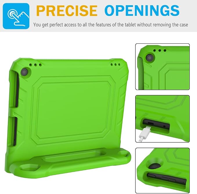 DJ&ampRPPQ Kids CaseEVA Strong Anti Drop is Suitable for 10 inch Tablet. Not Compatible with Ipad 10in Tablet Black