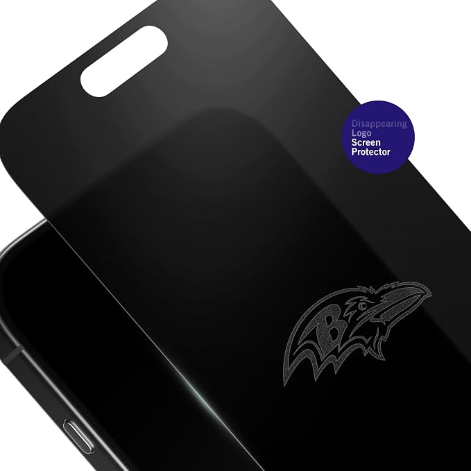 NFL Arizona Cardinals Privacy Screen Protector As Seen on Shark Tank Tank for iPhone 17 w/ Disappearing Design - Scratch-Resistant Glass Protector - Easy-Install Screen Guard w/ Disappearing Design (I