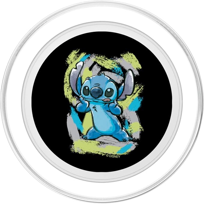 Disney Lilo and Stitch Watercolor Brushstrokes PopSockets Adhesive PopGrip