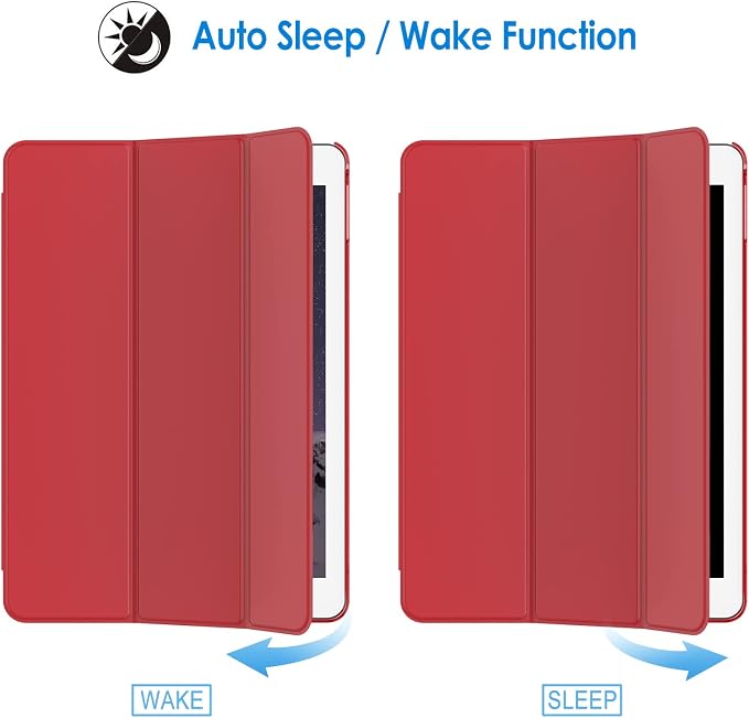 JETech Case for iPad Air 2 (2nd Generation) Smart Cover Auto Wake/Sleep (Blue)
