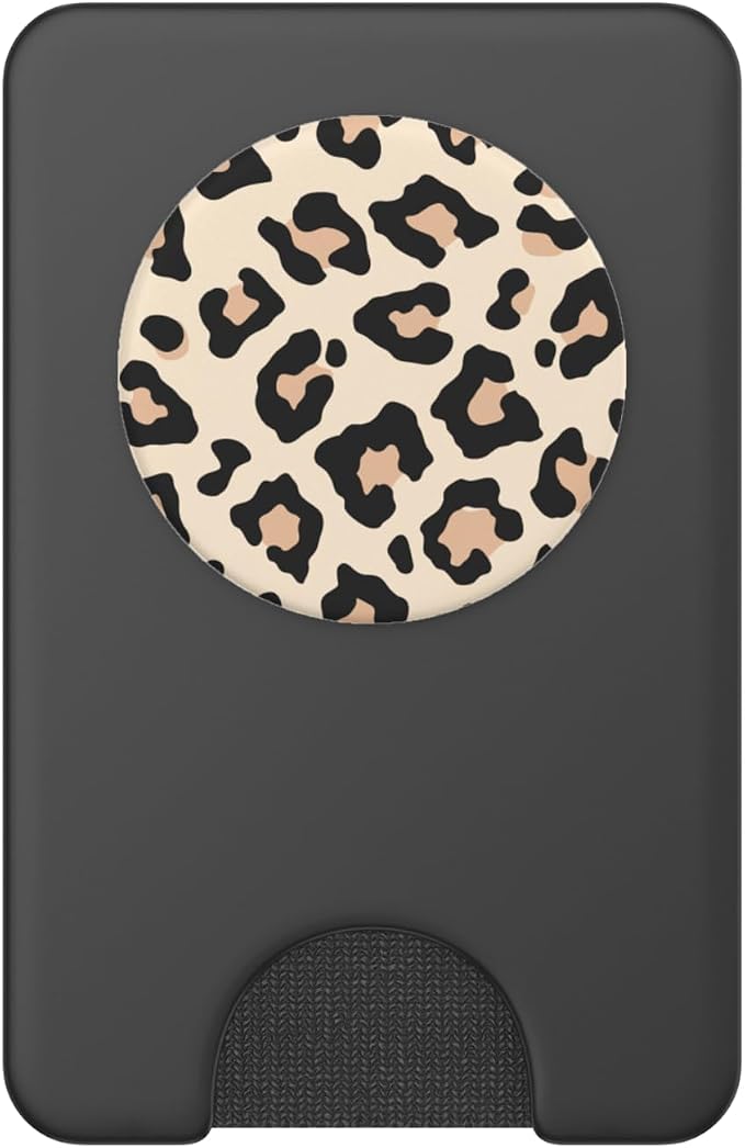 Leopard Cute Print PopSockets PopGrip: Swappable Grip for Phones &amp Tablets