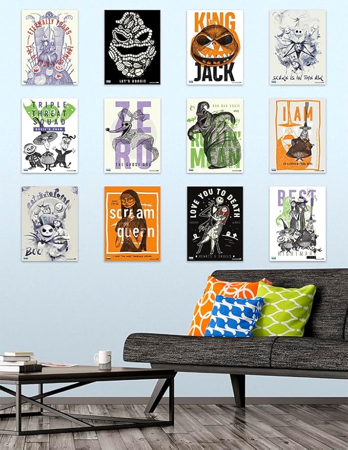 Disney The Nightmare Before Christmas Poster Book