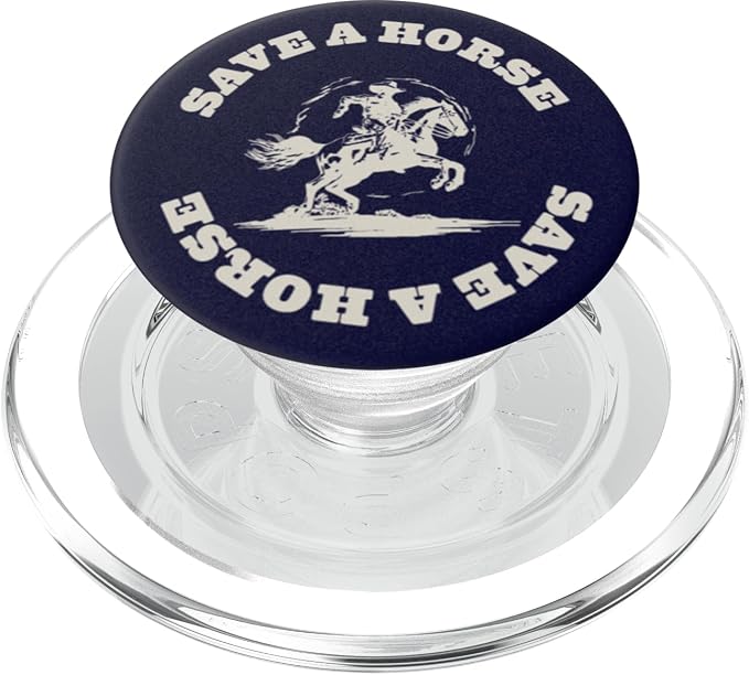 PopSockets Phone Grip with Expanding Kickstand- Save A Horse PopSockets PopWallet for MagSafe