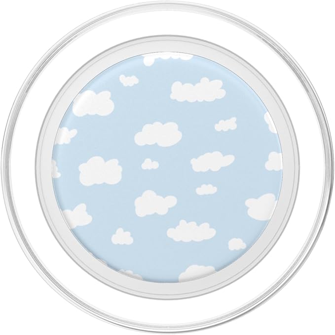 Clouds Cloudy Sky Aesthetic Cloud Pattern PopSockets Adhesive PopGrip