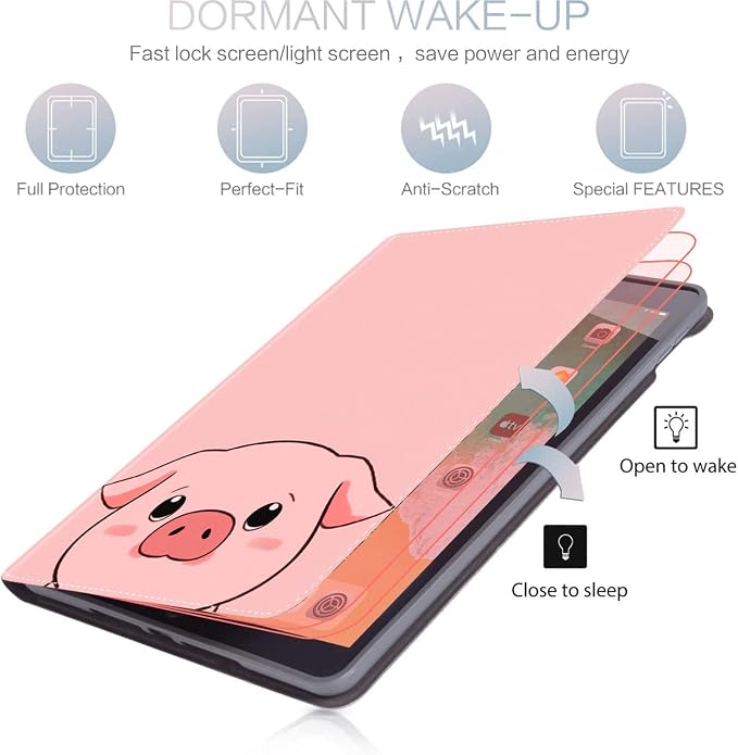 Case for iPad (A16) 11th Generation 11 Inch (2025) for iPad 10th Generation 10.9 Inch (2022) Slim Folding Stand Cover with Auto Wake/Sleep Watercolor Sea Turtle
