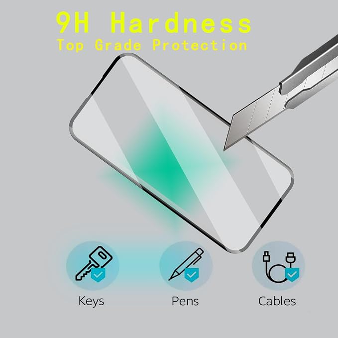 [4 Pack] Tempered Glass Screen Protector for OnePlus 8 | Tempered Glass Scratch Resistant Easy-Install Bubble Free Anti-Fingerprint
