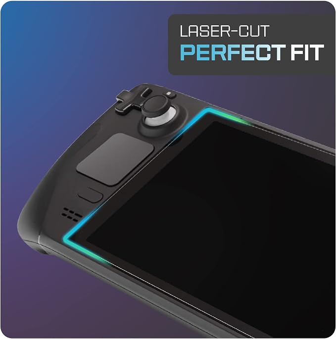 magglass Tempered Glass Designed for Steam Deck OLED/Steam Deck Matte Screen Protector (7 inch) Anti-Glare Full Coverage Guard