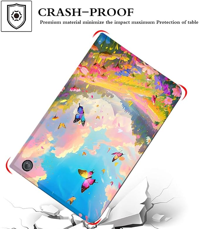 Case for Amazon Kindle Fire HD 10 &amp 10 Plus Tablet(Fit for 10.1 13th/11th Generation 2023/2021 Release)Ultra Slim Multi-Angle Viewing Auto Wake/SleepAstral Cat