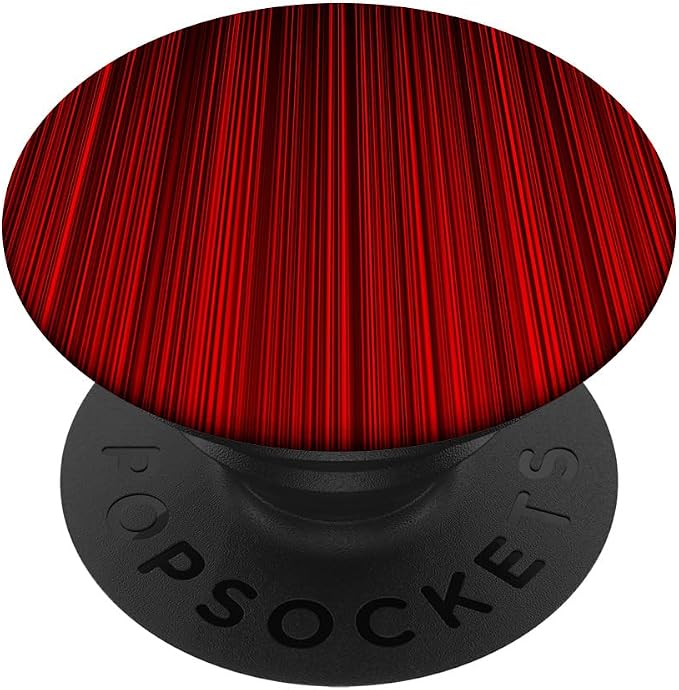 Black and Red Popsocket for Phone Cute Red PopSockets Red PopSockets Standard PopGrip
