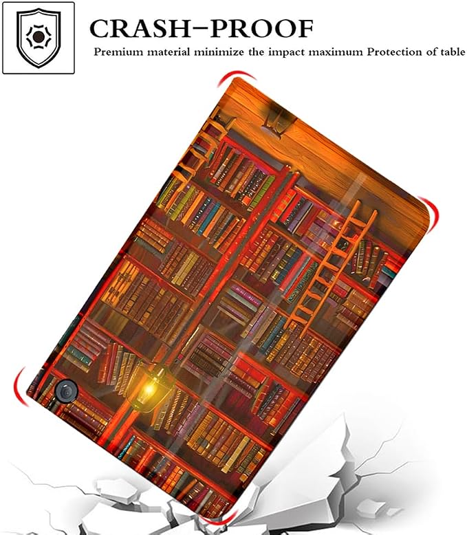 Case for Amazon Kindle Fire HD 10 &amp 10 Plus Tablet(Fit for 10.1 13th/11th Generation 2023/2021 Release)Ultra Slim Multi-Angle Viewing Auto Wake/SleepAstral Cat
