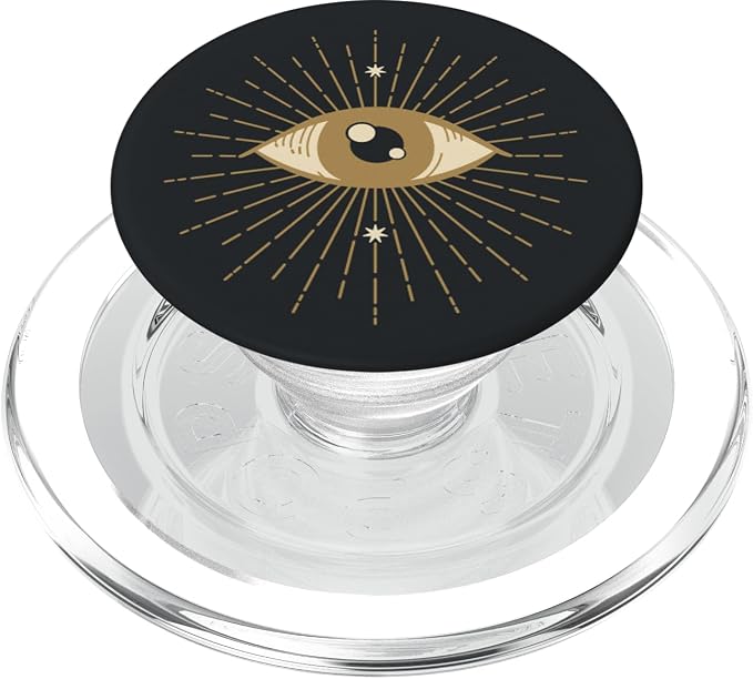 All Seeing Eye Black PopSockets Adhesive PopGrip