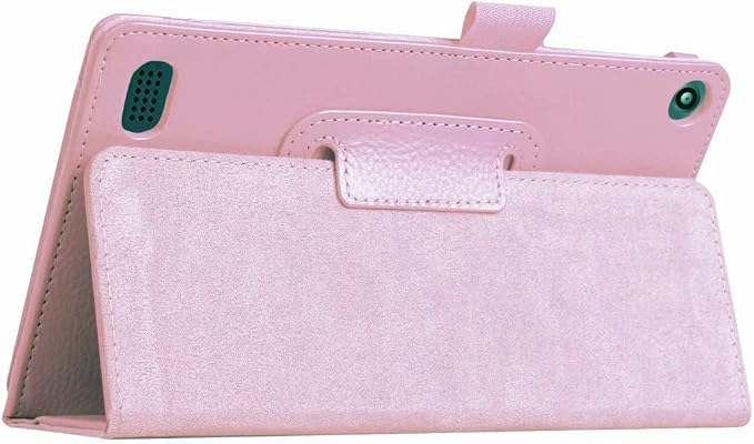 Tablet Cover for Amazon Kindle Fire 7 5th Generation(Model:SV98LN2015 Release)Ultra Slim Folio Stand Lightweight Leather Case for Kindle Fire HD7 5th Gen 7 (Li-Brown)